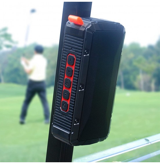 Pro Portable Magnetic Bluetooth Golf Speaker Wireless Waterproof IPX6/Shockproof - 3rd Generation Magnetic Golf Speakers for Golf Cart 20-Hour Playtime Golf Gifts (TWS & SD Card Function) Pro Portable Magnetic Bluetooth Golf Speaker Wireless Waterproof IPX6/Shockproof - 3rd Generation Magnetic Golf Speakers for Golf Cart 20-Hour Playtime Golf Gifts (TWS & SD Card Function)