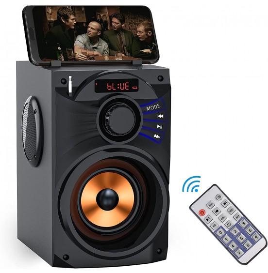 Portable Bluetooth Speaker with Subwoofer Wireless Speakers Outdoor/Indoor Big Speaker Support Remote Control FM Radio TF Card LED Lights MP3 Player Party Speaker for Home Camping iPhone Computer PC Portable Bluetooth Speaker with Subwoofer Wireless Speakers Outdoor/Indoor Big Speaker Support Remote Control FM Radio TF Card LED Lights MP3 Player Party Speaker for Home Camping iPhone Computer PC