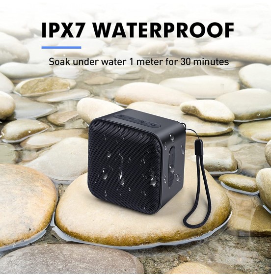 IPX7 Waterproof Portable Bluetooth Speaker, Sewowibo Wireless Bluetooth 5.1 Speaker with LED Light Show Rich Stereo Bass, Micro SD 24H Playtime, Outdoor Party Speaker TWS for Travel Beach Pool Shower IPX7 Waterproof Portable Bluetooth Speaker, Sewowibo Wireless Bluetooth 5.1 Speaker with LED Light Show Rich Stereo Bass, Micro SD 24H Playtime, Outdoor Party Speaker TWS for Travel Beach Pool Shower